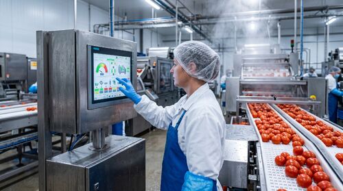 Nieuwste bedrijfsoplossingen over Maximaal rendement: de strategische rol van het aanraakpaneel van roestvrij staal in een voedselverwerkende fabriek
