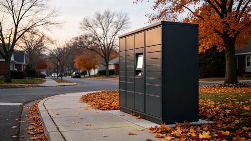 Nieuwste bedrijfsoplossingen over Smart Express Lockers verbeterd met High Brightness Touch Monitor