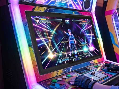 Nieuwste bedrijfsoplossingen over Industrial Touchscreen Monitors Provide Interactive Solutions for Arcade Gaming Cabinets