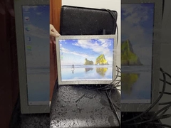 1000 Nits Zonlicht leesbaar roestvrijstalen paneel PC 8 GB RAM Wi-Fi/Ethernet verbonden