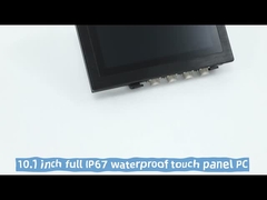 LCD-scherm IP65 waterdicht aanraakpaneel PC met hoge helderheid 1000 Cd/M2