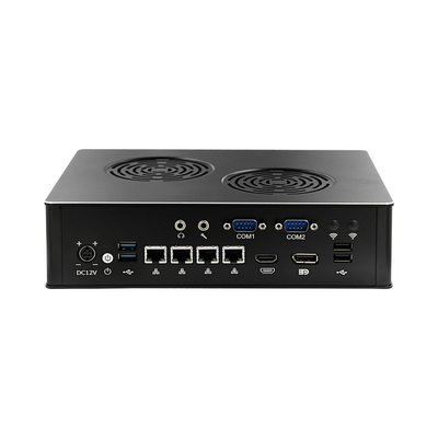 Goede prijs Vensters 11 Pro Industriële Minipc Intel xeon-D D-1581 Computers 4 DP 4K van LAN Dual Video HDMI online