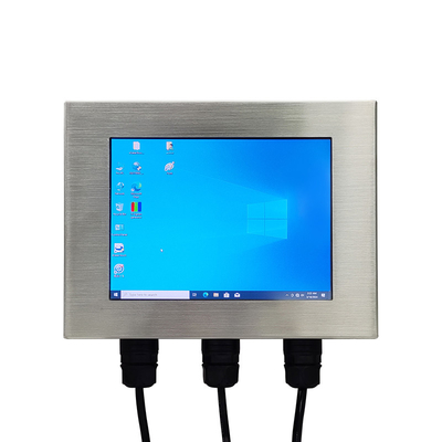 Goede prijs Roestvrij staal behuizing IP67 waterdicht industrieel touchpaneel PC Buitenlicht leesbaar All-in-One touchscreen monitor online