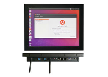 Goede prijs Ubuntu-het Comité van de Systeem Industriële Aanraking PC 5 Draad Weerstand biedend Touch screen online