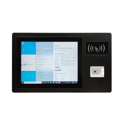 Goede prijs 10,4 inch capacitief touchscreen Celeron J4125 processor 4GB 128GB RFID-kaartlezer en QR-code industriële alles-in-één pc online