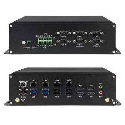 Goede prijs Embedded Box PC Intel 8305G/8705G Geïntegreerde AMD Vega Discrete Graphics 4GB online