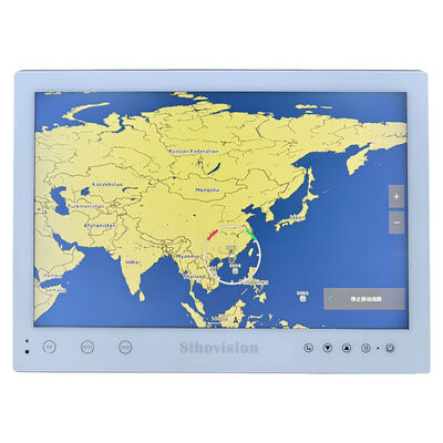 Goede prijs 17 inch 1500 Nits IP67 Waterdicht Touch Monitor Industrieel LCD Touch Screen Marine Monitor online