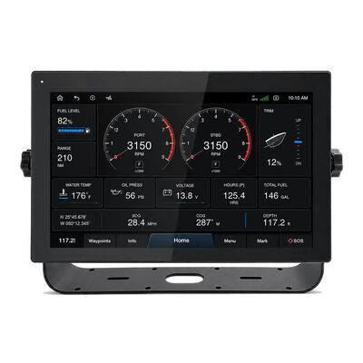 Goede prijs 1500 Nits Brightness IP67 Waterproof Marine Monitor with 10 Points Capacitive Touch for Marine Environments online