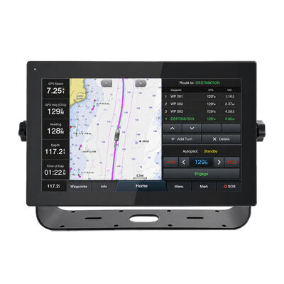 Goede prijs 1500 Nits Brightness IP67 Waterproof Marine Monitor with 10-Point Capacitive Touchscreen for Garmin LiveScope online