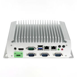 Goede prijs Fanless ingebedde computerj1900 industriële minipc met 6xCOM online