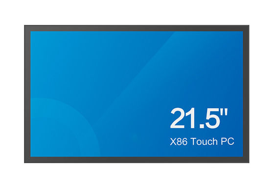 Goede prijs J1900 36W 21,5“ Industriële Touch screenpc Linux 128GB SSD online