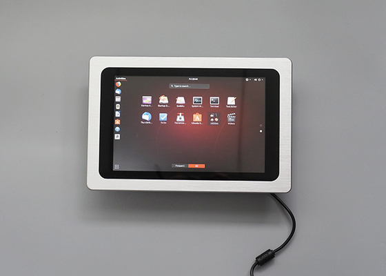 Goede prijs FCC 1280x800 richt Industrieel LCD Comité Zilver 10 van PC Capacitieve de Aanrakingspc van 64G SSD online