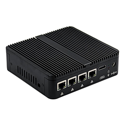 Minipc 4 I210 van Intel Celeron J4125 Fanless/PC van de Havenmini firewall van I211 Gigabit Ethernet
