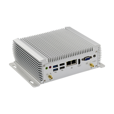 12V industriële Ingebedde de Computer Minipc 6 Com 8 USB van Doospc X86 met RS232 RS485 RS422