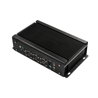 Goede prijs De lage Macht Fanless bedde Industriële Computer 9V in - 36V-Steun POE 4 GbE RJ45 GPIO online