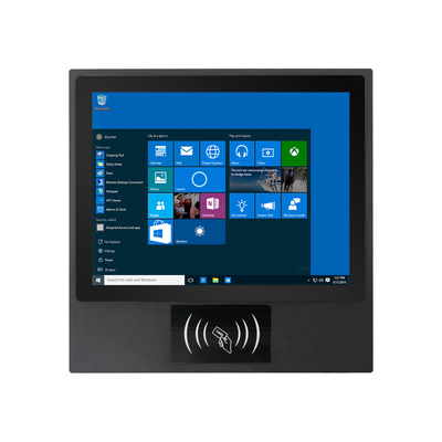 Goede prijs Antivibratie industriële alles-in-één pc met RFID-kaartlezer 8G RAM 256G SSD voor kiosk online