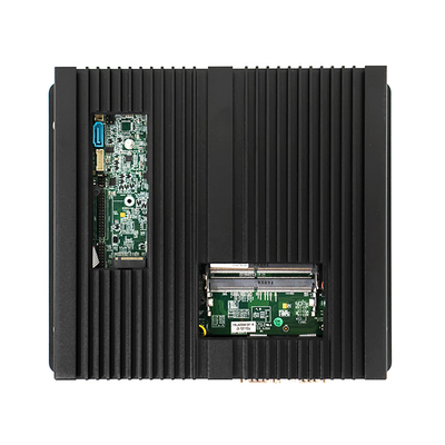 Draagbare industriële minicomputer Aluminiumlegering Shell Fanless ingebedde mini-pc