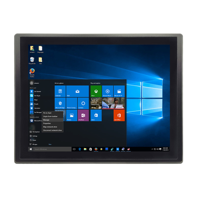 Goede prijs 10.1-21.5 inch ventilatorloze industriële panel pc met Windows 10 PRO besturingssysteem online