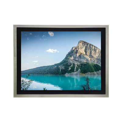 Robuuste roestvrijstalen monitor met volledige IP67 waterdichtheid en grote temperatuur werking