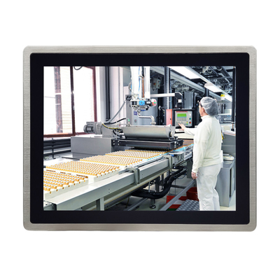 Zonlicht leesbare roestvrijstalen paneel pc met Windows 10 Pro 64bit en 1000 Nits Helderheid