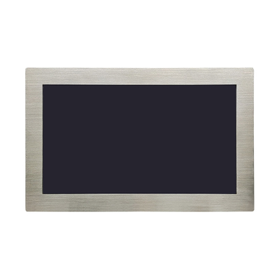 Volledig IP67 waterdicht roestvrij staalpaneel pc met 1000 Nits helderheid en Windows 10 Pro 64bit