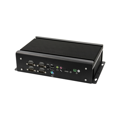 Goede prijs 2* Gigabit LAN Industrial Mini PC met 6 COM-poorten Uitbreidbare WIFI / Bluetooth online