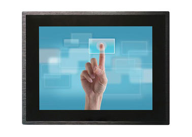 Goede prijs De Materiële Monitor van het 15 Duimtouche screen van de aluminiumlegering met 6mm Aangemaakt Glascomité online