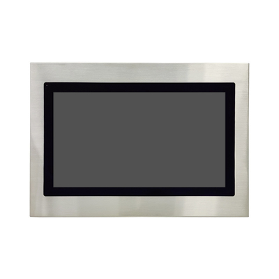 Goede prijs 21.5 inch Industrial LCD Monitor 8mm Tempered Glass 1920*1080 1500 Helderheid IK10 Grade online