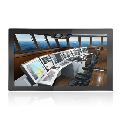 Goede prijs Volledig IP67 waterdicht aluminium legering behuizing geprojecteerde capacitieve touch monitor 1000 Nits online