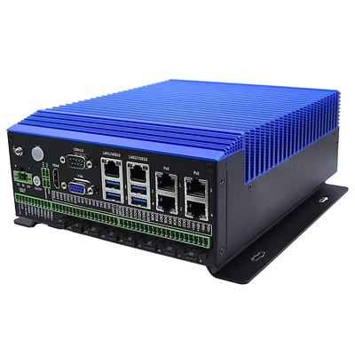 Goede prijs Industriële mini-pc met Intel 6e en 8e generatie CPU 4* POE en visuele inspectie online