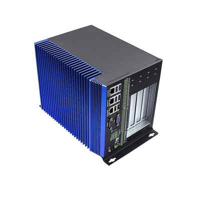 Goede prijs Fanless Industrial Mini PC met Intel Core i7-6700 CPU 3 LAN-poorten 1 PCIe X16 slot online