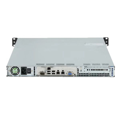 Netwerkoplossing 1U Rack Server met dubbele LAN-poorten en Intel Xeon CPU