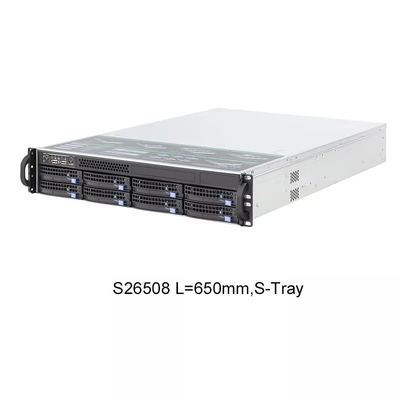 2*CPU Intel Xeon Rack Mini-PC 16*DDR4 2*NVME 2* Gigabit Ethernet