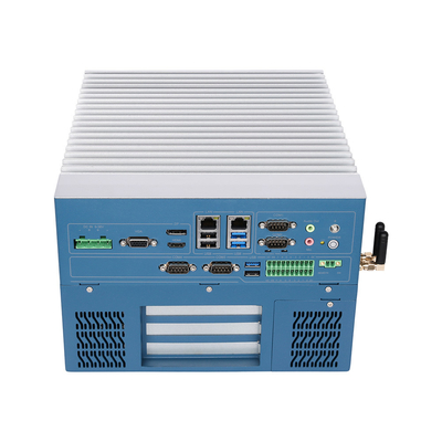 Compacte en robuuste Industrial Edge Computer Mini PC Intel i3 i5 i7 met WiFi Windows 10 Linux