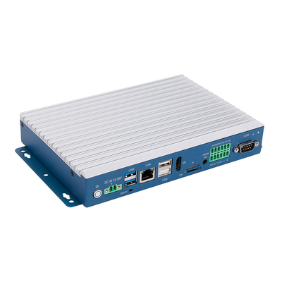 Goede prijs Industrial Edge Computing Mini PC met Rockchip 3568 Embedded Android 12/14 HD-MI Android Computer online