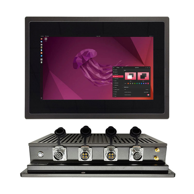 Waterdicht robuust IP65-paneel PC I5-4210U Celeron J4125 11,6 inch Capacitiv Resistive Touch Panel PC