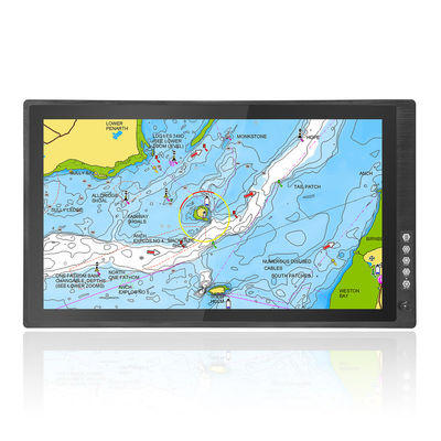 Goede prijs Vissersboten, zeilboten, jachten Zeilnavigatie Tweede scherm 24 inch 1000nits Zonlicht leesbare touchscreen online
