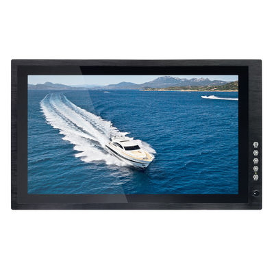 Waterdicht aanraakscherm 18,5 inch vol IP67 industrieel geprojecteerd capacitieve aanraakscherm met 1000 Nits en anti-glare