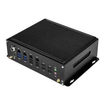 32 GB geheugen PC zonder ventilator Ideaal voor industriële automatisering 14 X GPIO 7 Invoer