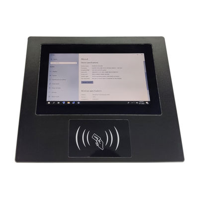 Goede prijs 7 inch industriële capacitieve touchscreen All-in-one panel PC Celeron J4125 met dual-frequency RFID online
