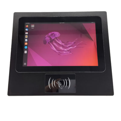 Goede prijs 12.1-inch capacitieve touch all-in-one panel pc met dual-frequency RFID, 1024×768 resolutie, Intel Celeron J4125 processor online