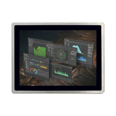 Robuust paneel All In One PC IP69K waterdicht industrieel aanraakscherm 15 inch M12 interface