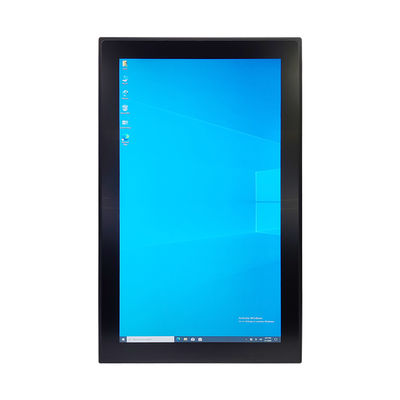 Goede prijs Core I5-6200U 27-inch Vertical Display Self-service Kiosk Panel PC with 1000nits Brightness and 1920*1080 Resolution online