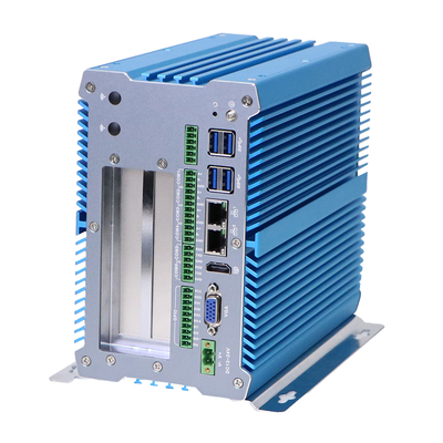 Goede prijs Ingebouwde Ventilatieloze Industriële pc's Intel N97 DDR4 2 LAN Intel I210AT Gigabit Ethernet online