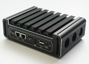 Goede prijs LAN van aluminium Materiële Industriële Minipc Intel i3 6100U Dual Core 2.3GHz 2 Haven online