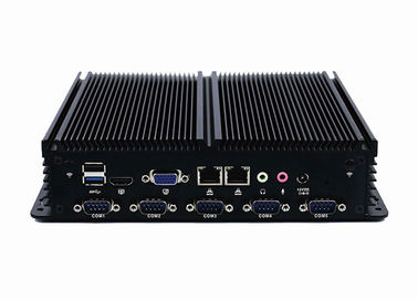 Goede prijs 6 van de Computerintel Baytrial van USB Industriële Ingebedde van de de Automatiseringsdoos J1900 Ingebedde PC Aan boord 6 Com online