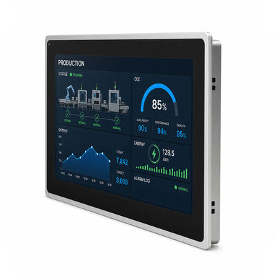 Goede prijs PC zonder ventilator met een helderheid van 1000 Nits en IP65 waterdicht aanraakscherm voor buitengebruik online