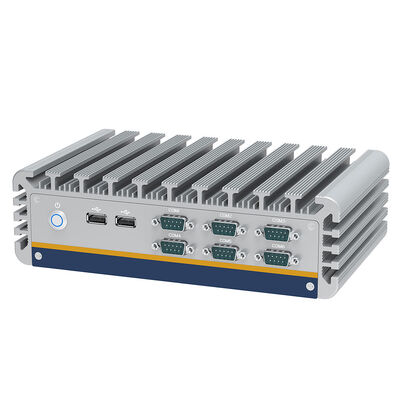 Goede prijs Industriële mini-pc met AMD RyzenTM Embedded R2314, 12-24V DC en 6 COM-poorten voor ruwe omgevingen online
