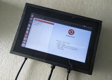 Goede prijs HDMI VGA voerde Hoge Touchscreen van de Helderheidsmonitor Vertoning in het Compatibele systeem van 7 Duimubuntu online
