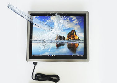 Vlakke Comité Capacitieve het Comité van het Aanrakingsroestvrije staal Waterdichte PC 1280*1024 Volledige IP65